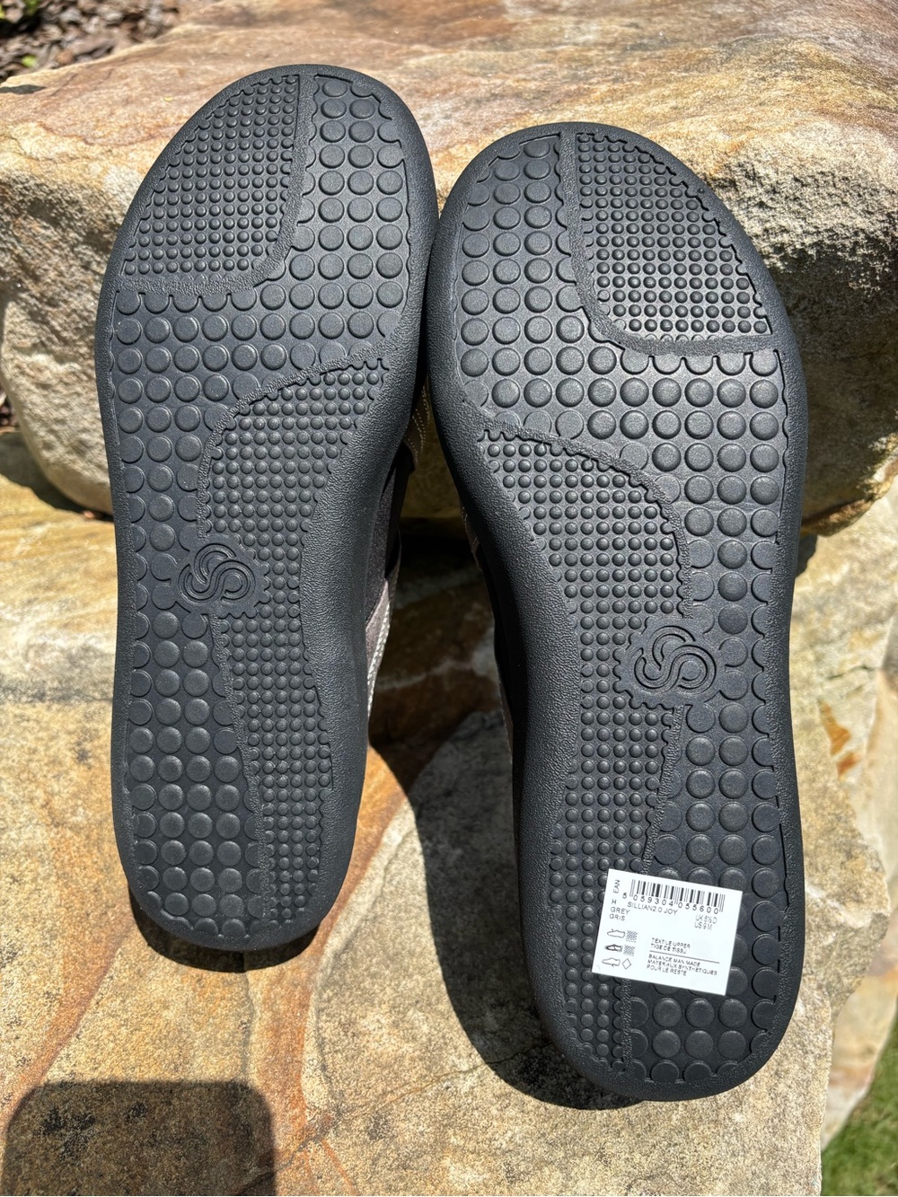 NWT Size 9 Clarks Sillian Bella Cloudstopper Grey Nubuck. - Picture 2 of 5